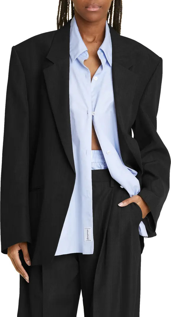 Shirt Inset Blazer | Nordstrom