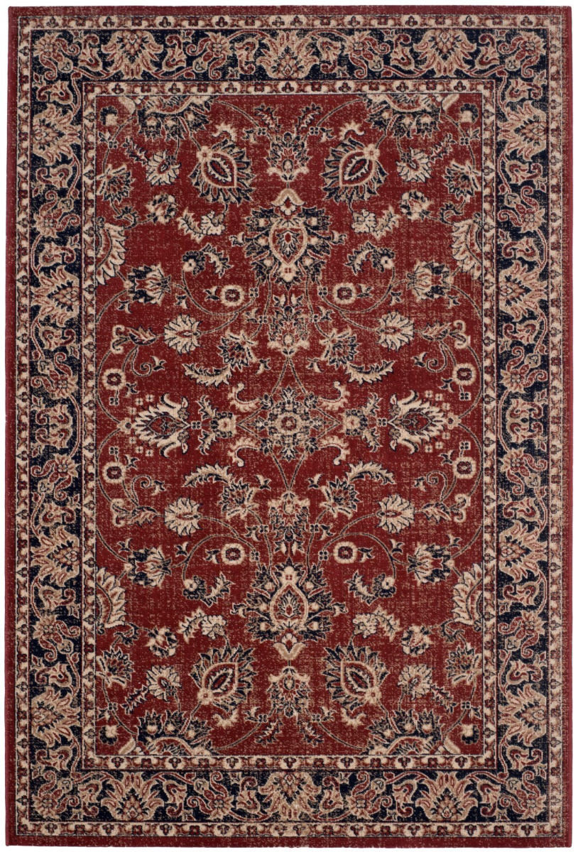 Safavieh Artisan Atn324r Rust - Navy Area Rug | RugStudio.com