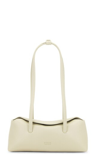 Freja New York Mini Chrystie Bag in Taupe. | Revolve Clothing (Global)