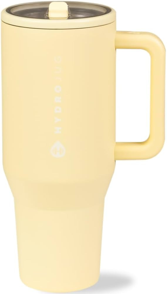 HydroJug Traveler - 32 oz Water Bottle with Handle & Flip Straw - Fits in Cup Holder, Leak Resist... | Amazon (US)
