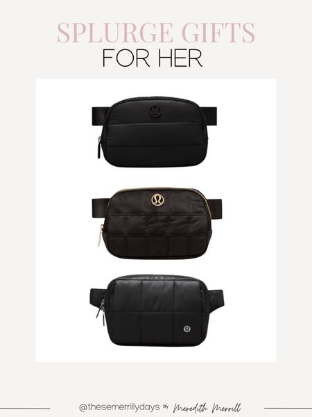 Love these new black belt bags from Lululemon! The first one on the top
Is my favorite 

#LTKGiftGuide #LTKfindsunder100 #LTKitbag