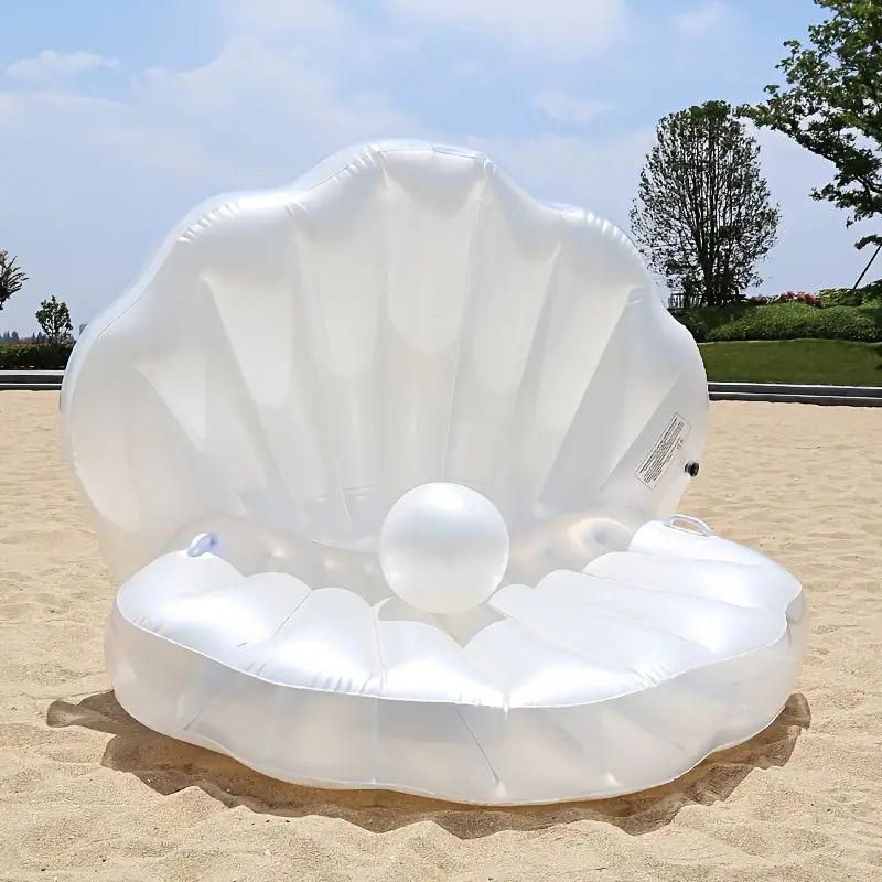 Elevate Summer Celebrations: Luxurious Inflatable Seashell Pool Float with Pearl Ball - Perfect f... | Temu Affiliate Program