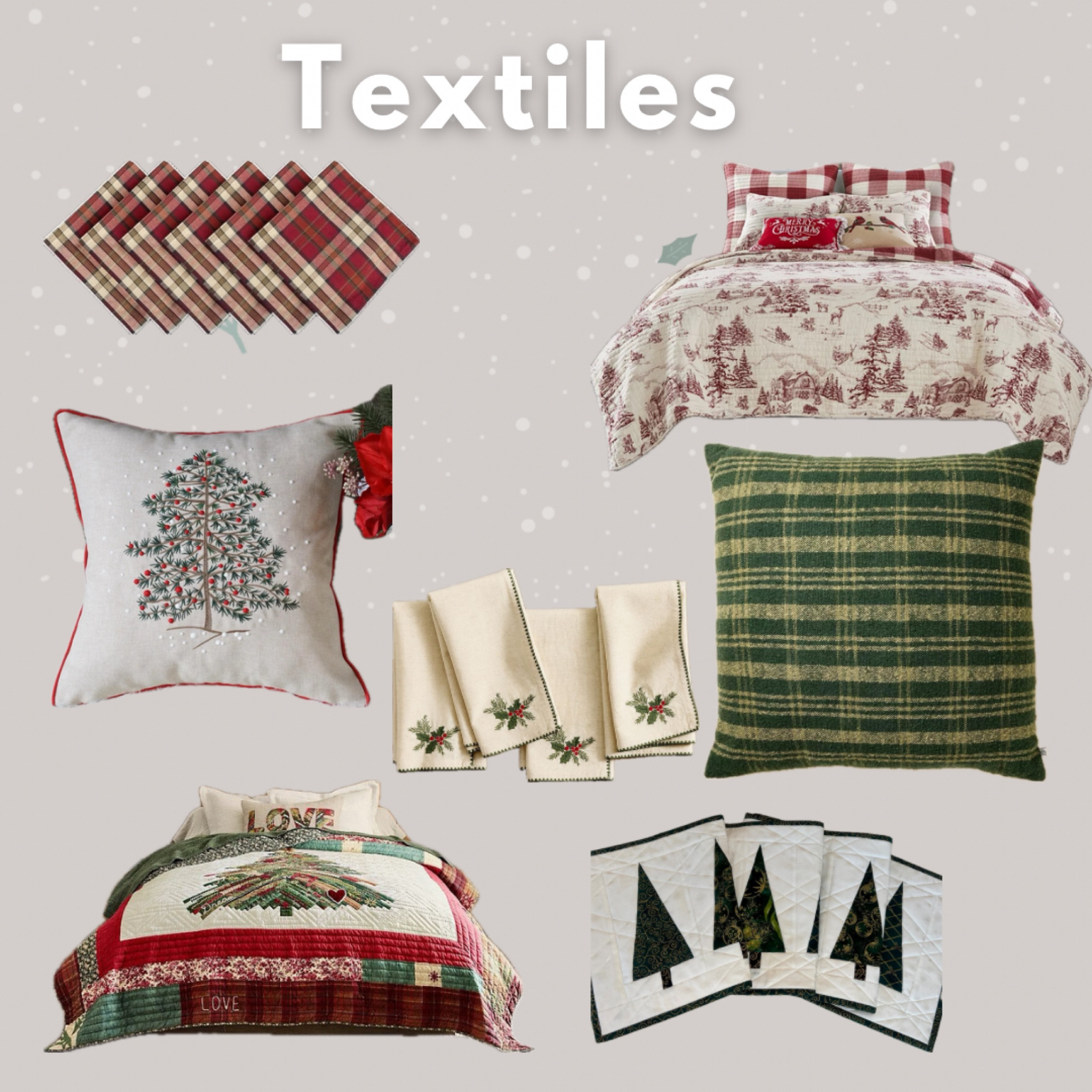 A round up of my favorite  Budget Friendly Holiday Textiles! 


https://liketk.it/4UsZM



#LTKHome #LTKStyleTip #LTKHoliday