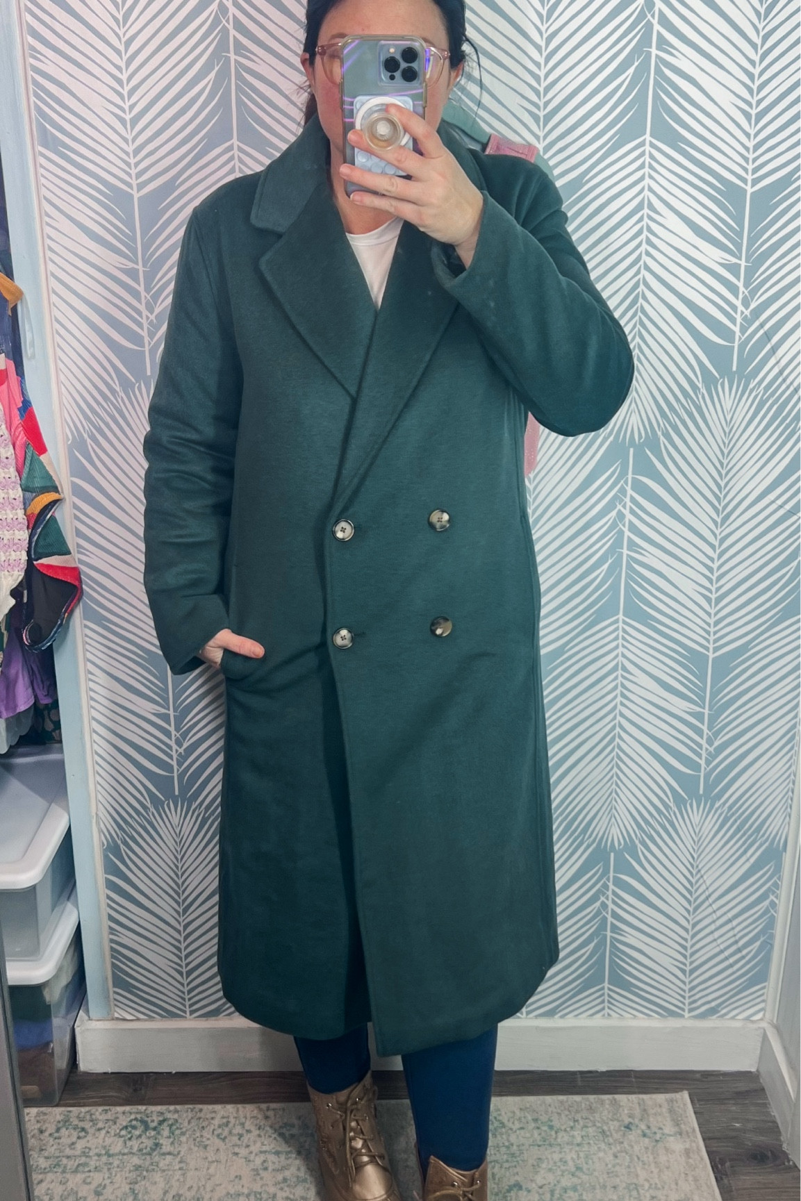 Cozy coat in hunter green 

#LTKSeasonal #LTKMidsize #LTKStyleTip