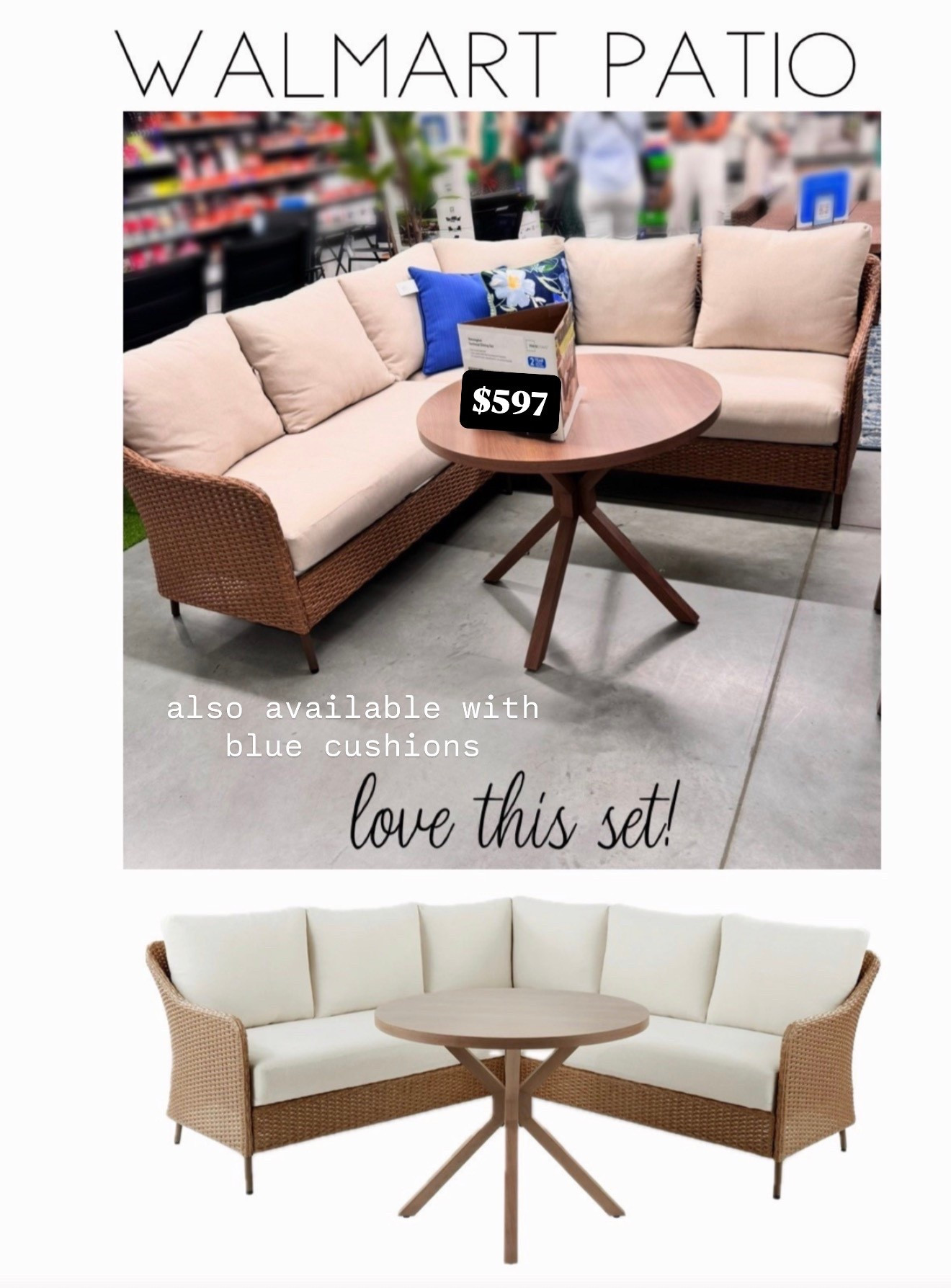 Mainstays Chelsea outdoor patio 

#LTKSeasonal #LTKHome