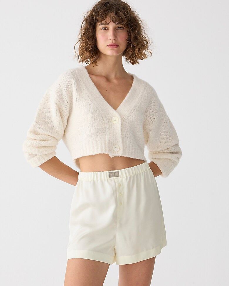 newSatin boxer short$59.5040% off full price with code SHOPNOWIvorySelect A SizeSize & Fit Inform... | J. Crew US