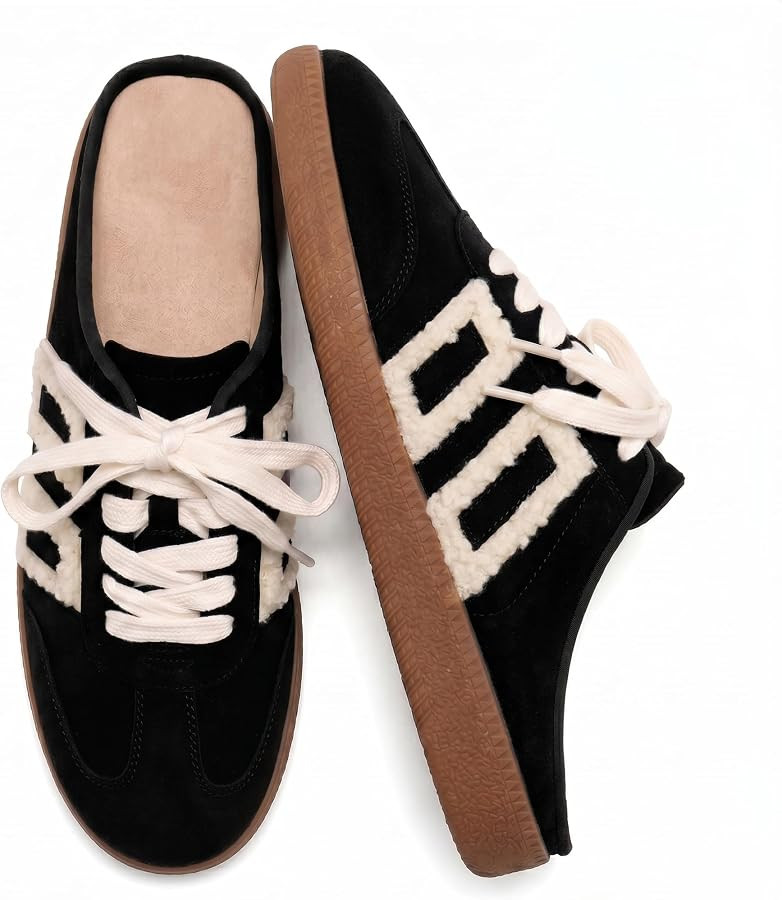 Women's Slip On Sneakers Mule Backless Fashion Sneakers Casual Slides Sneakers Comfortable Casual... | Amazon (US)