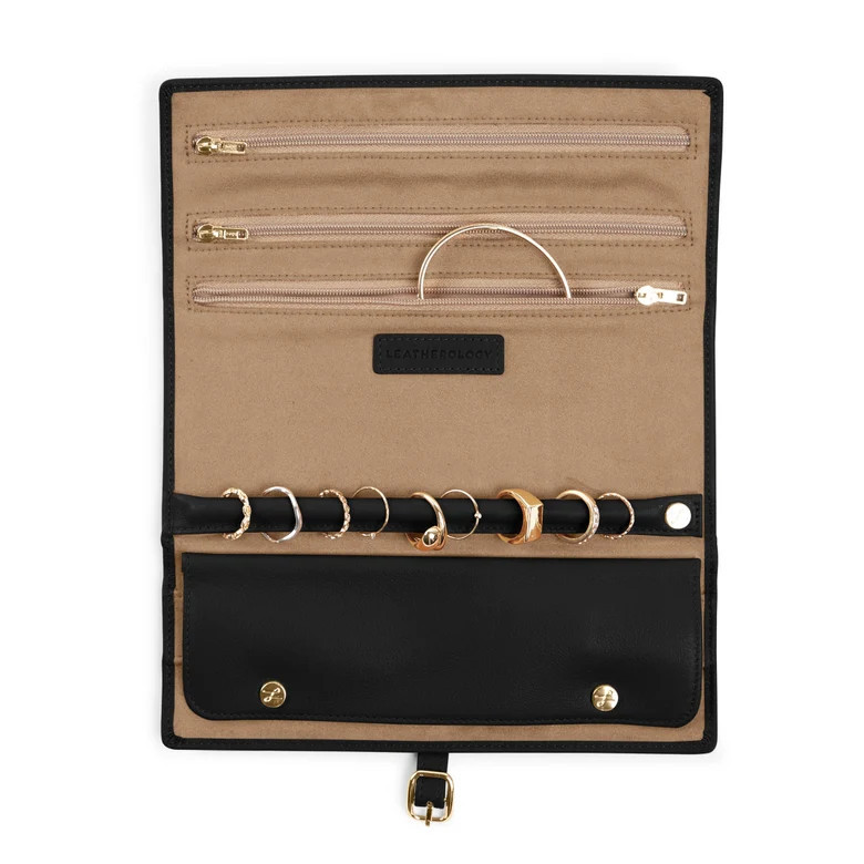 Buckled Jewelry Roll | Leatherology