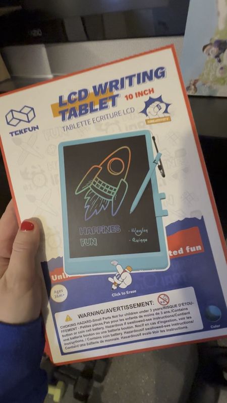 Writing tablet / kids toy / gift guide / gift idea / for toddlers / little kids 

#LTKVideo #LTKkids #LTKGiftGuide