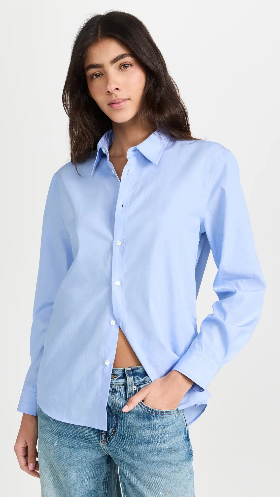 Nili Lotan Raphael Classic Shirt | Shopbop | Shopbop