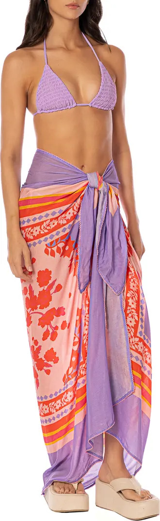 Lavender Dream Isla Cover-Up Pareo | Nordstrom