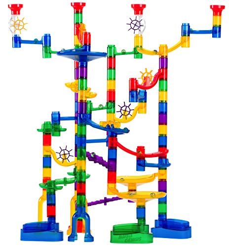 Marble Genius Marble Run Super Set - 150 Complete Pieces + Free Instruction App & Full Color Instruc | Amazon (US)