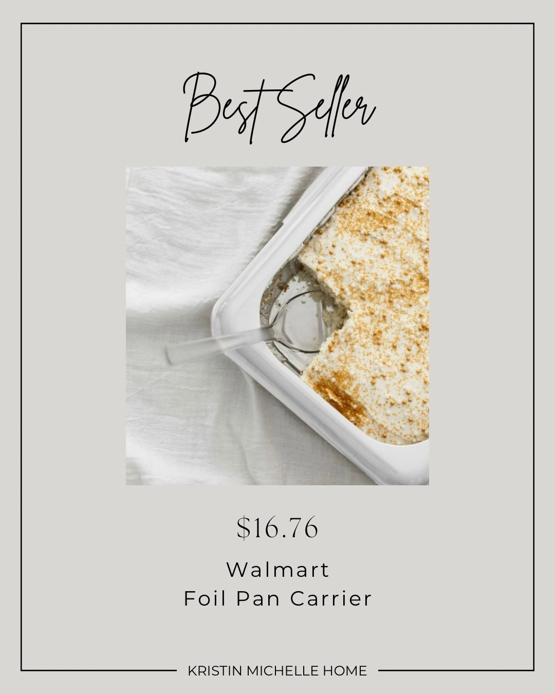 The host hack everyone needs. Makes transporting casseroles, etc way less stressful!

#LTKSeasonal #LTKHome