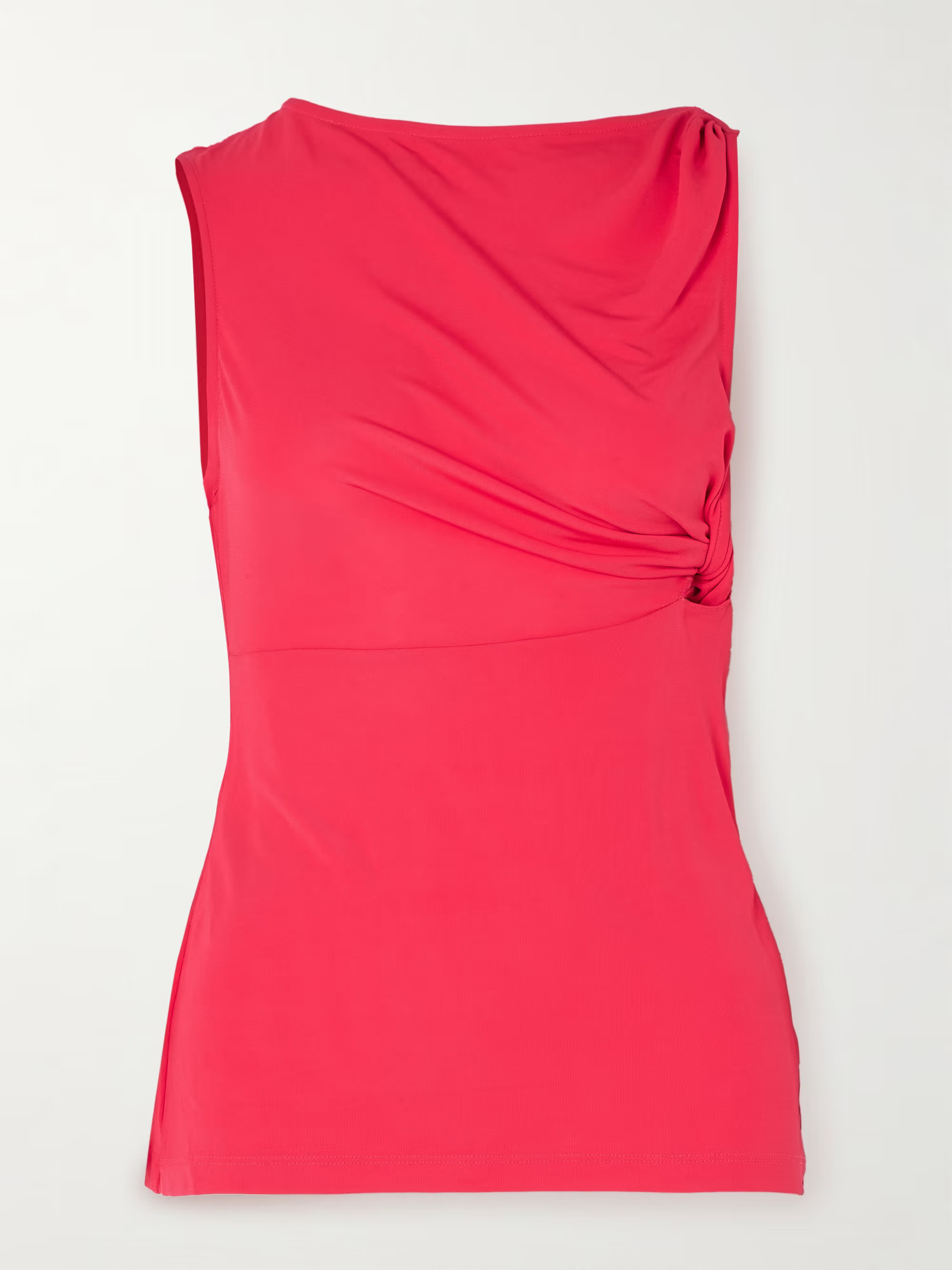 CHRISTOPHER ESBERGesine asymmetric ruched jersey top | NET-A-PORTER APAC