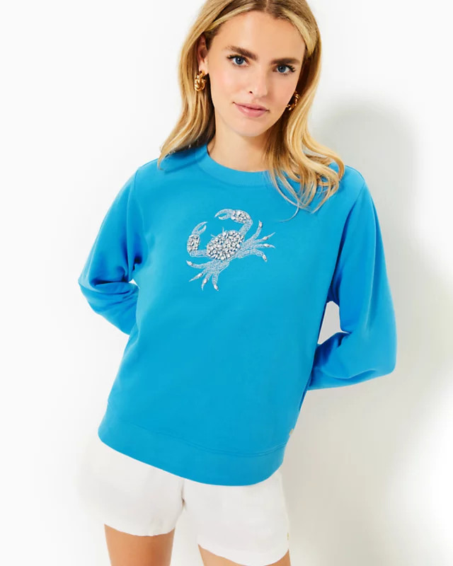 Ballad Cotton Sweatshirt | Lilly Pulitzer | Lilly Pulitzer