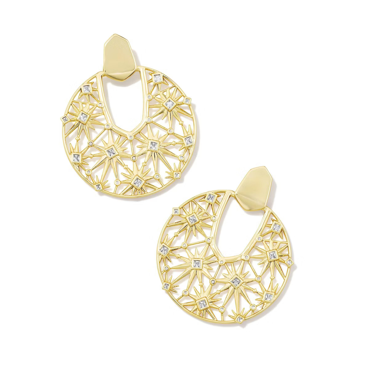 Kendra Scott Nova Statement Earrings - Silver | Target