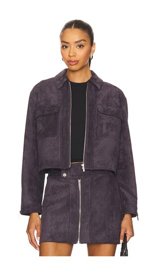 Becker Jacket in Graphite | Revolve Clothing (Global)