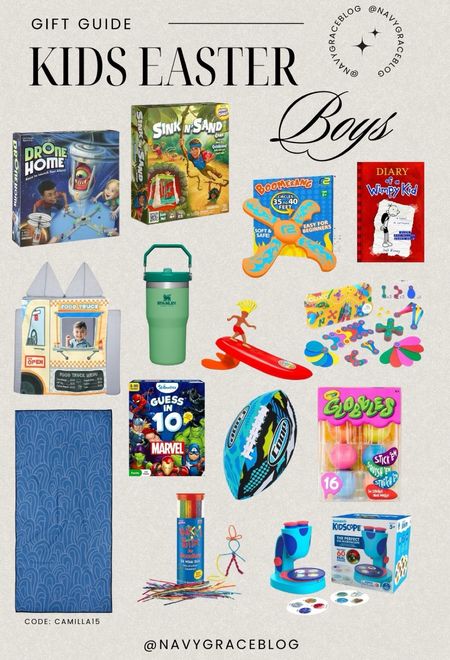 Easter basket gift ideas for boys 