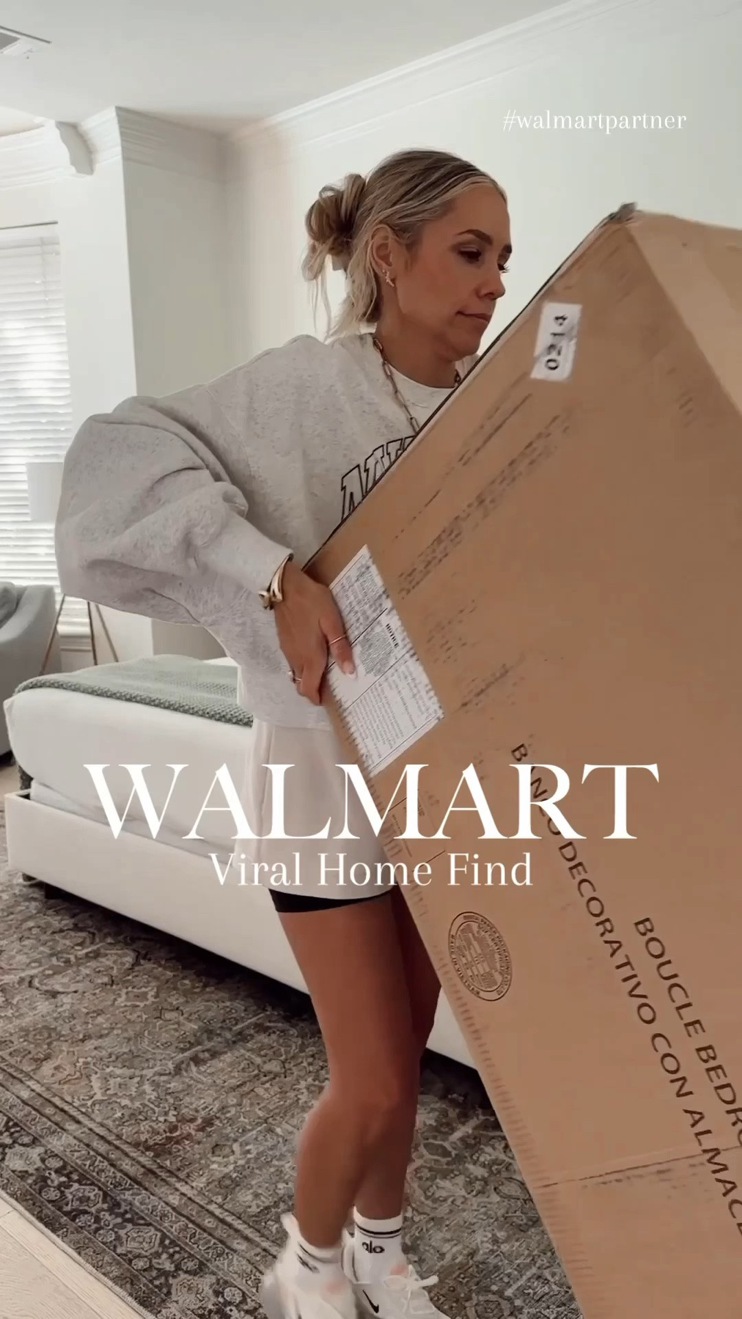 Boujee Walmart Home find! I love how elevated it looks + how much storage there is!

#LTKgrwm #LTKHome #LTKmomlife