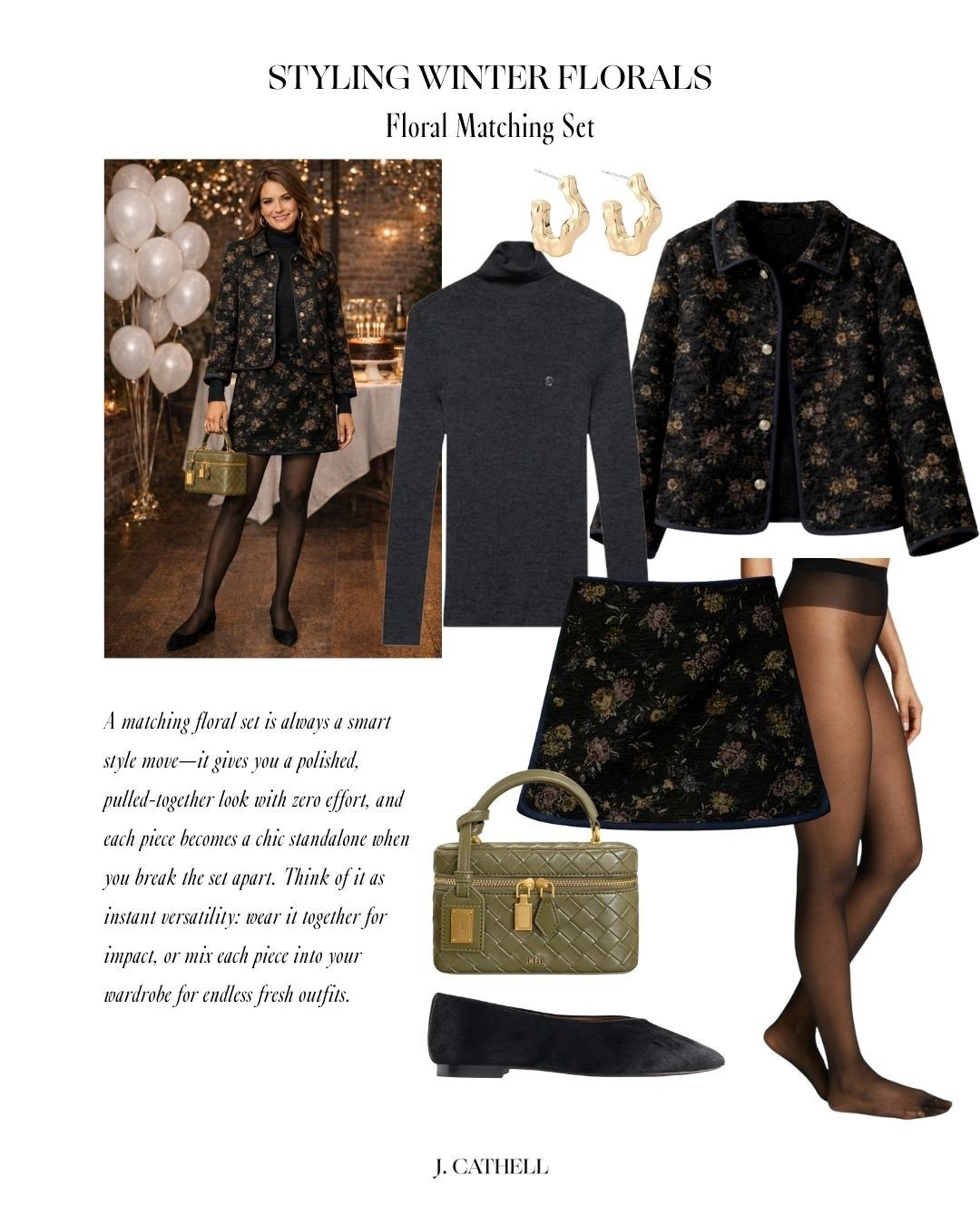 Winter florals, but styled for real life ❄️🌸 This edit is all about balancing soft, feminine prints with cozy layers and polished staples—think florals paired with knits, boots, and structured outerwear for a look that feels fresh all season long. Save this for winter outfit inspiration and tap to shop each floral piece styled in an easy, elevated way. 

 #LTKStyle #WinterFlorals #FloralOutfits #ColdWeatherStyle #LTKFinds #ChicWinter #EverydayStyle #LayeredLooks #

#LTKdayinmylife #LTKootd #LTKOver40