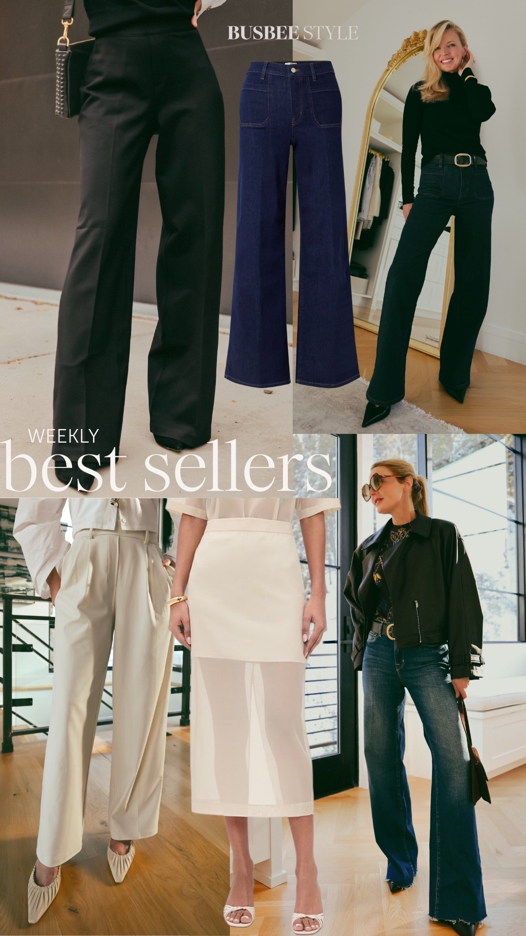 Ultra flattering pants and jeans (and skirts!) are at the top of everyone’s lists this week. All of the pants in this roundup are not just flattering, they’re super comfortable too. These pants are workhorse staples you’ll wear on repeat. 

#LTKmomlife #LTKOver40 #LTKSeasonal