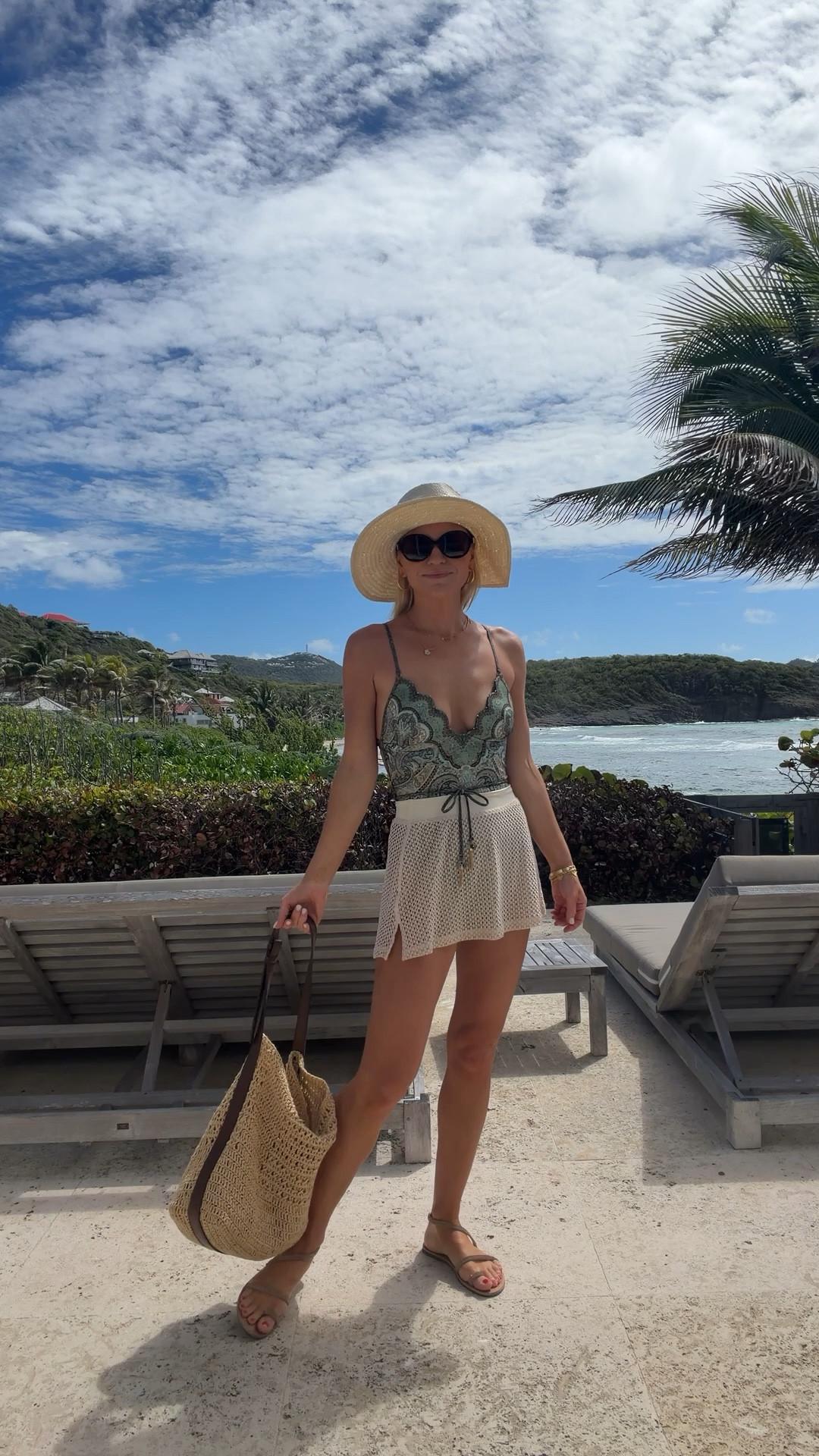 Zimmermann swimsuit paired with Robin piccone crochet mini beach skirt


#LTKootd #LTKTravel #LTKSwim
