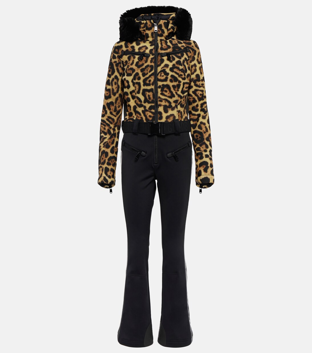 Faux fur-trimmed ski suit | Mytheresa (INTL)