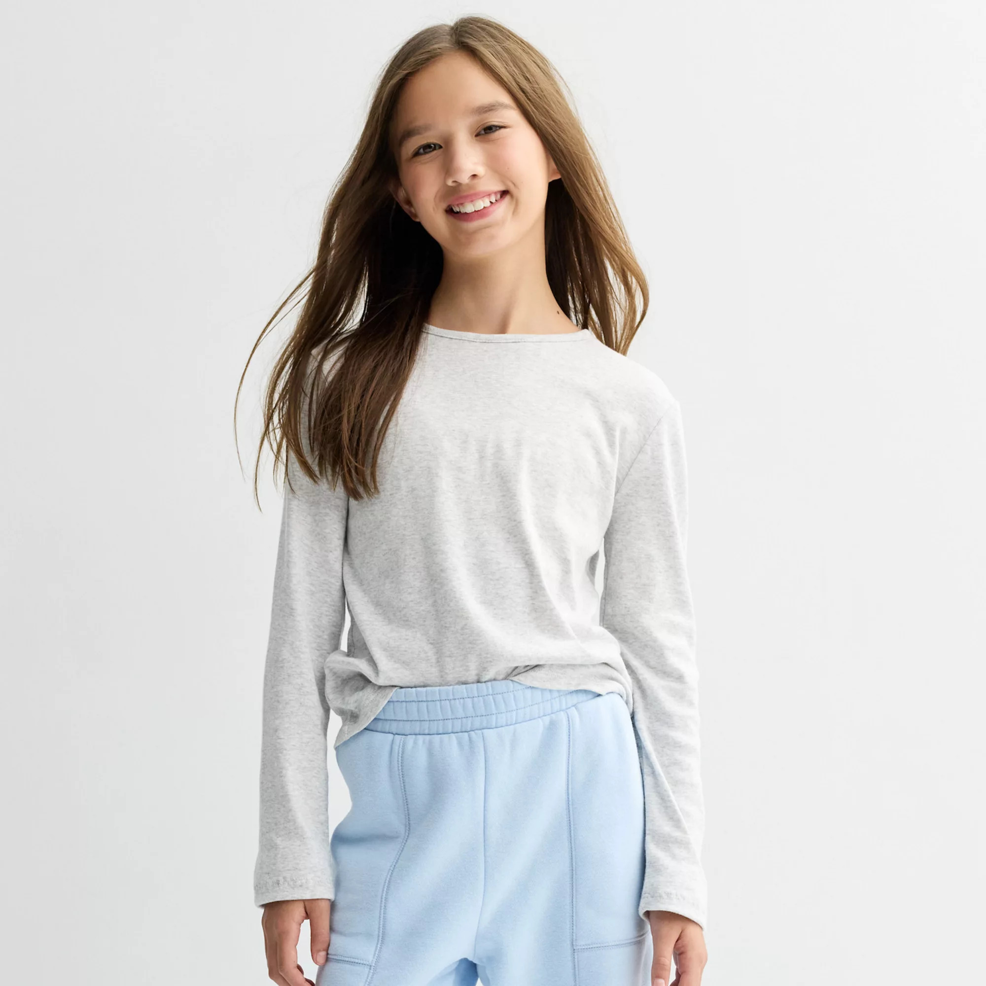 Girls 6-20 SO® Long Sleeve Tee in Regular & Plus Size | Kohl's