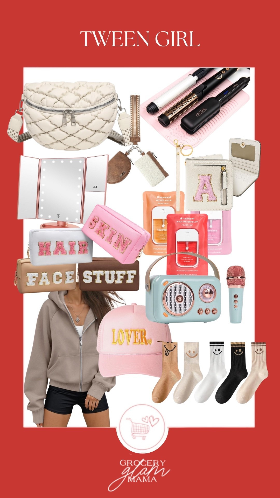 GIFT GUIDE: Rounded up the sweetest tween-approved gifts: beauty goodies, a cute sweatshirt, a makeup mirror, and tons more 🎁💖

#LTKKids #LTKGiftGuide #LTKHoliday