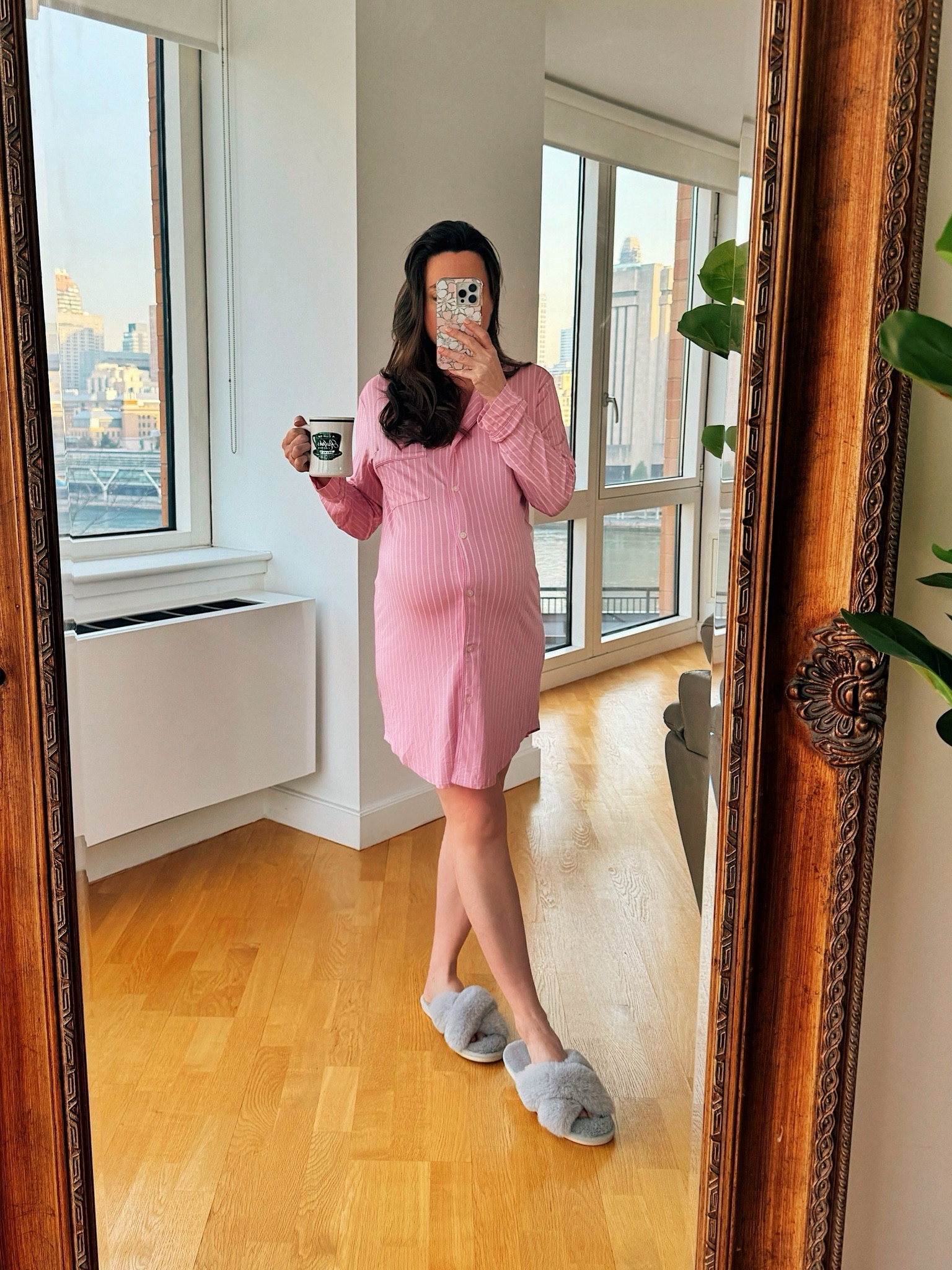 Pink nightgown, size xs. Faux fur slippers. Valentine Day pajamas! These are super soft, feminine, and have a perfect fit.  I love them. Target finds!

#LTKbump #LTKfindsunder50