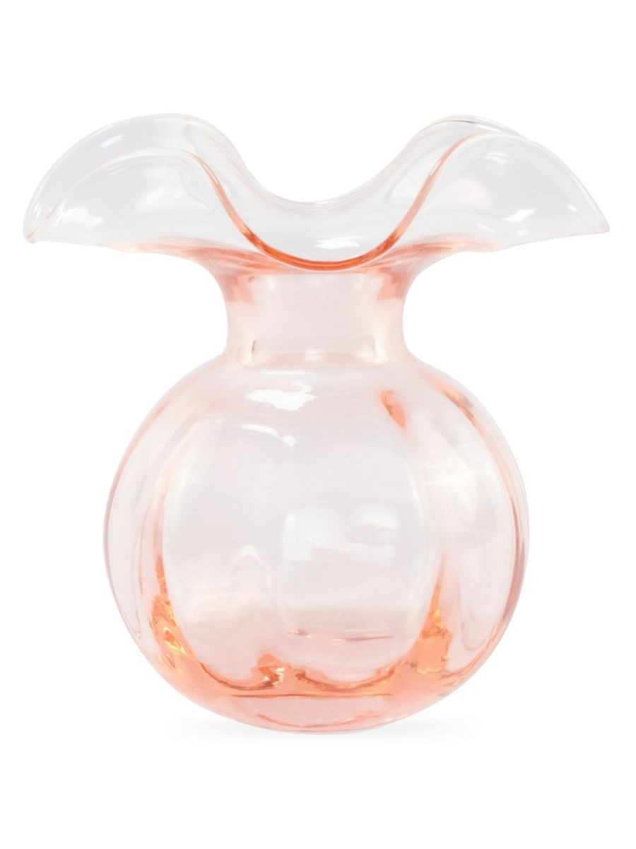 Hibiscus Glass Clear Bud Vase | Saks Fifth Avenue