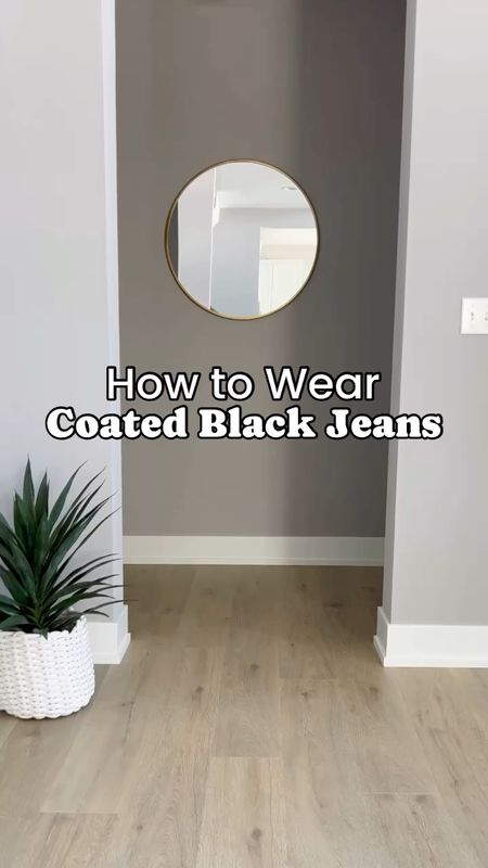 How to wear coated black jeans! Today on the blog I am sharing all these outfits! Go to thriftywifehappylife.com for more links and sizing! 

#LTKstyletip #LTKfindsunder100 #LTKSeasonal