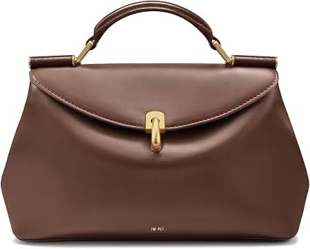 JW PEI Women's Audrey Flap Lock Top Handle Bag | Amazon (US)