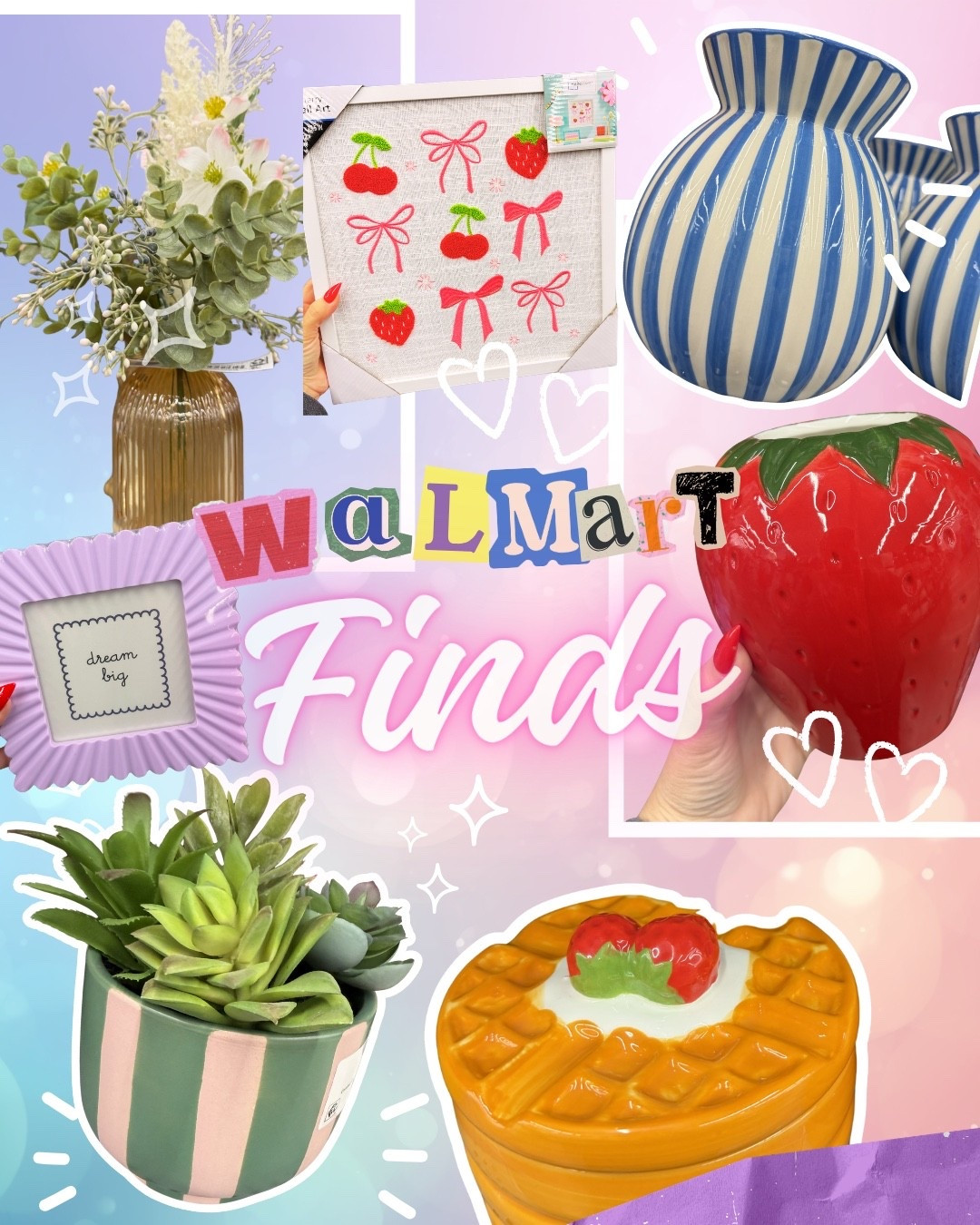 Walmart Finds from 5/6/2026 

Walmart finds, shopping haul, affordable decor, home decor. Trendy, Walmart storefront, Walmart creator, spring decor,
Colorful vibes, tween decor

#LTKSeasonal #LTKHome #LTKMothersDay