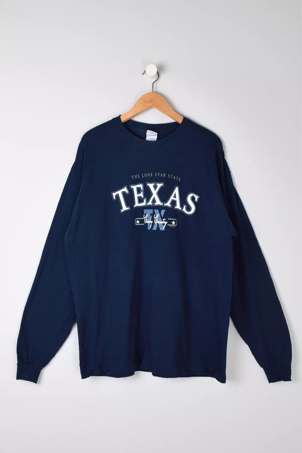 Vintage 90s Texas Long Sleeve T-Shirt | Urban Outfitters (US and RoW)