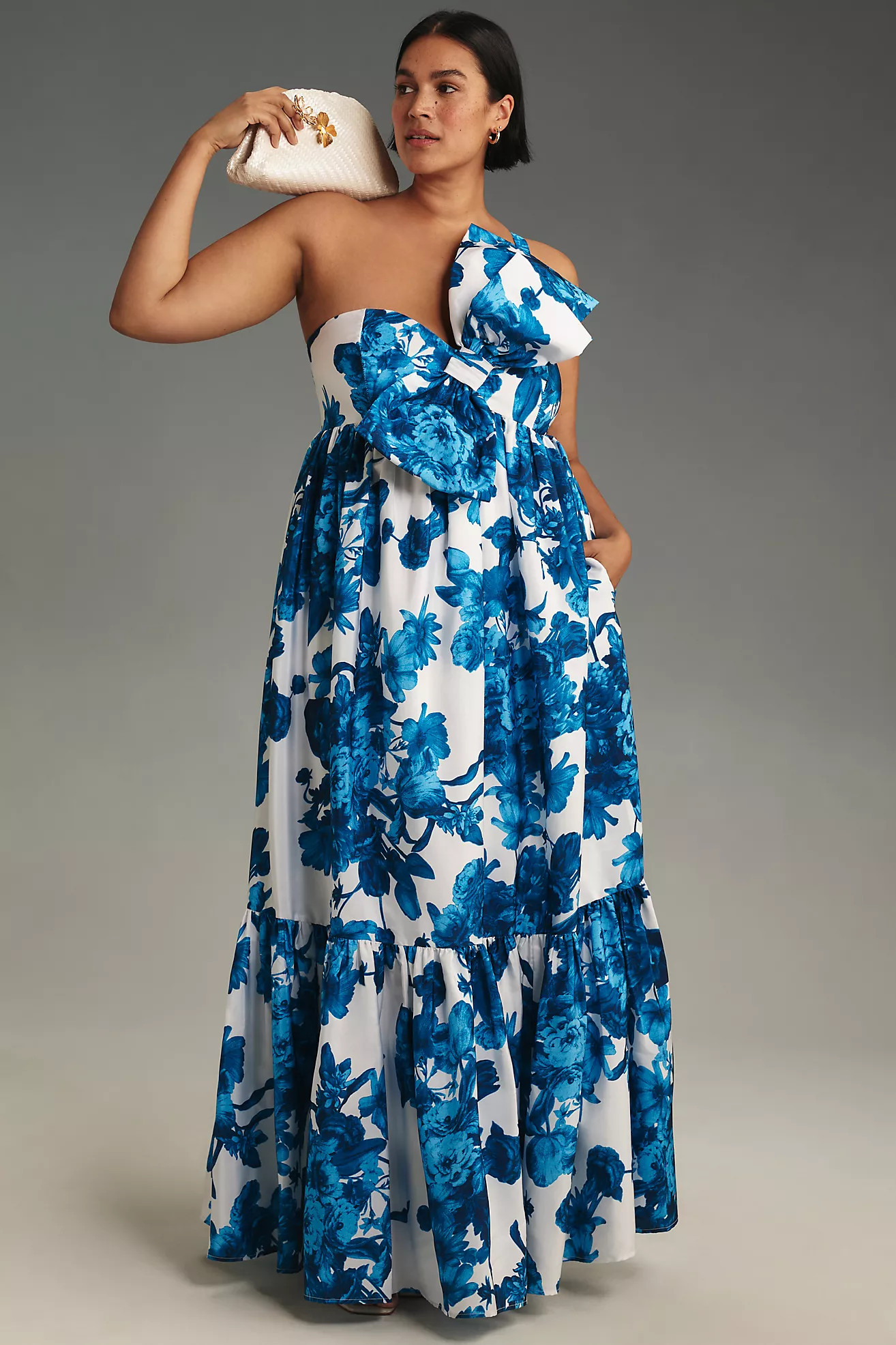 Atsu Sally Bow Midi Dress | Anthropologie (US)