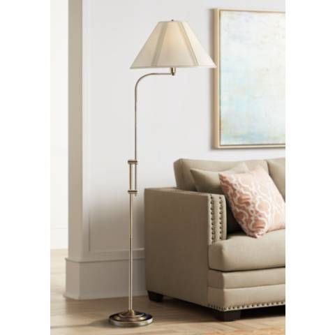 Hartwick Antique Brass Pharmacy Floor Lamp | LampsPlus.com