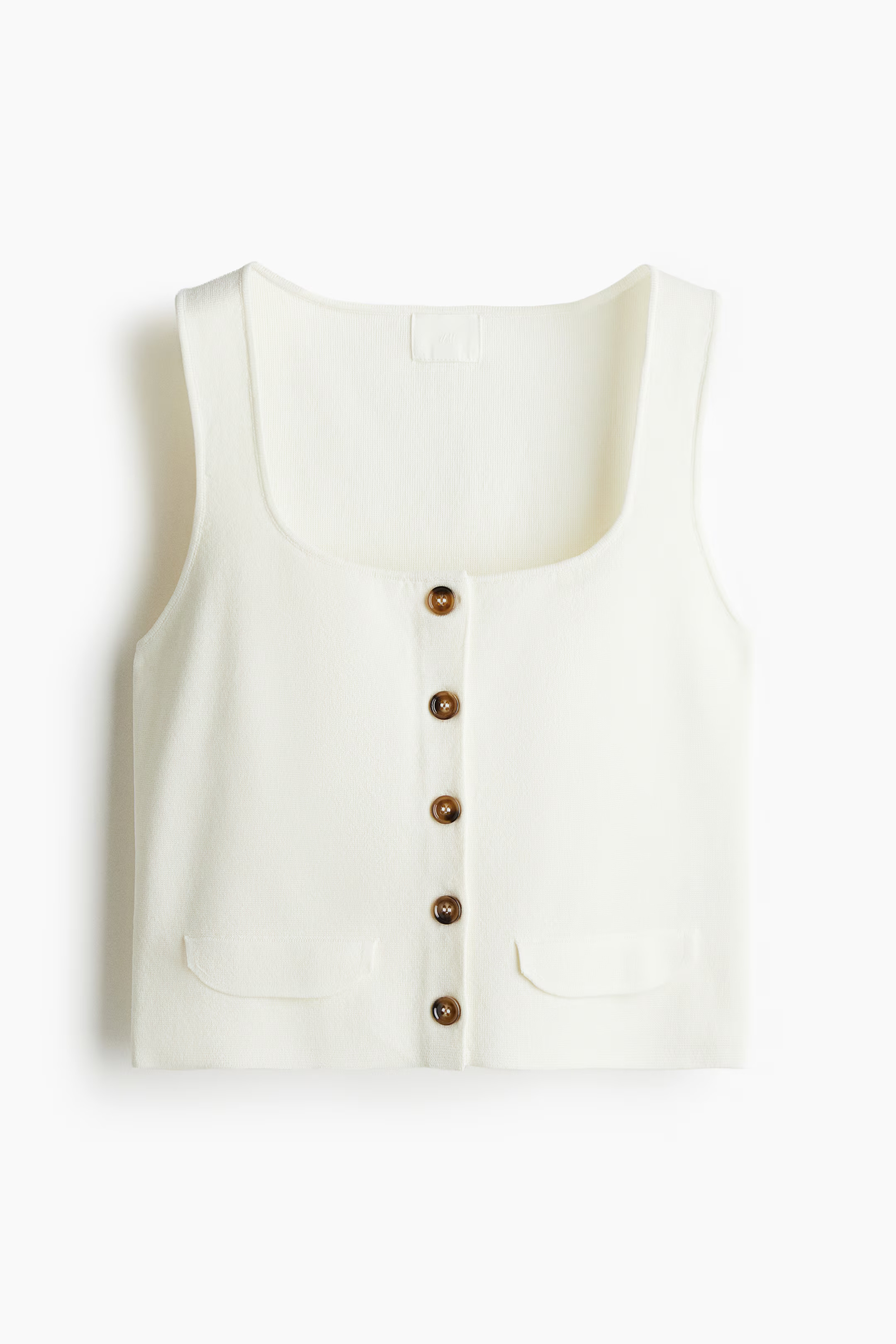 Knitted waistcoat | H&M (UK, MY, IN, SG, PH, TW, HK)