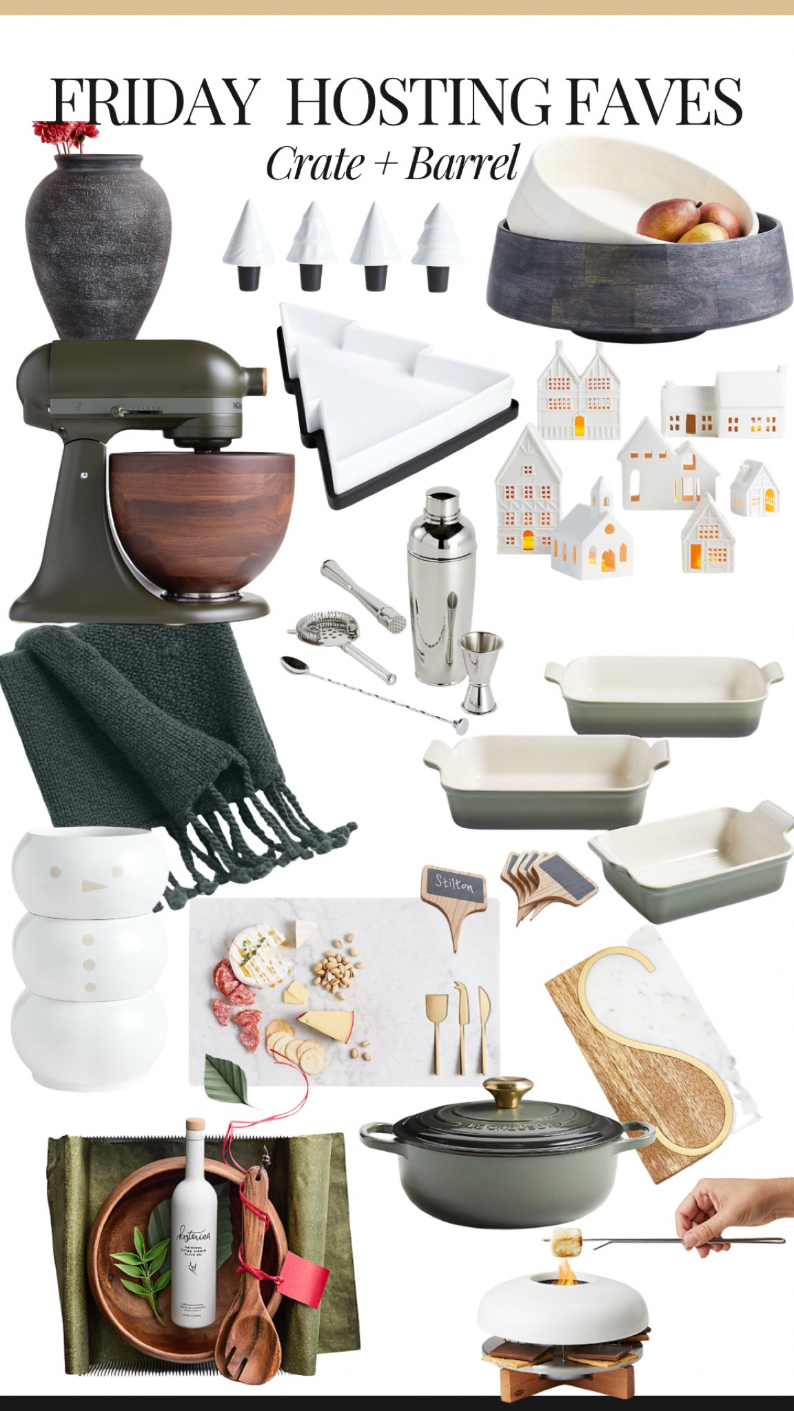 Holiday hosting is in full swing and these babies will have you feeling like the hostest with the mostest! Whether you’re a hosting regular or just a holiday host these pieces will be the perfect additions! 

#LTKHoliday #LTKGiftGuide #LTKHome