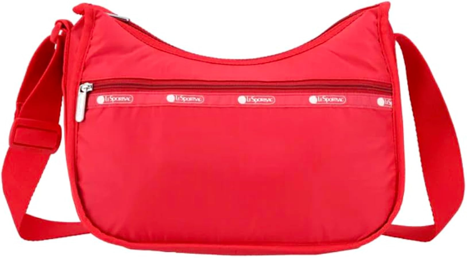 LeSportsac Popsicle Red Classic Hobo Crossbody Bag + Cosmetic Bag, Style 7520/Color R098, Vibrant... | Amazon (US)