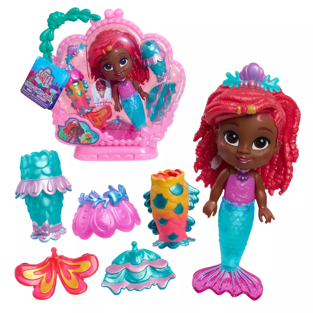 Disney Junior Pop Tails Ariel Doll | Target