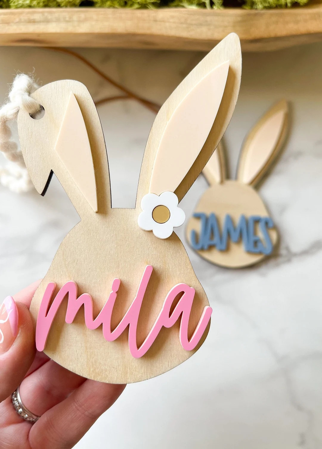Personalized Easter Basket Tag Easter Basket Name Tag Easter Tag Kids Easter Basket Easter Basket... | Etsy (US)