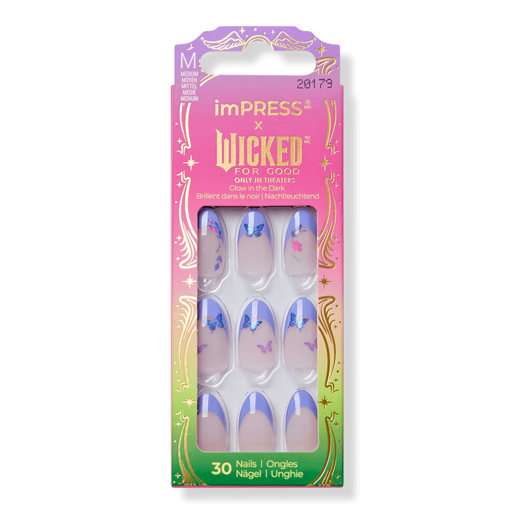 Kiss imPRESS X WICKED For Good Press On Nails - Glinda Upland | Ulta