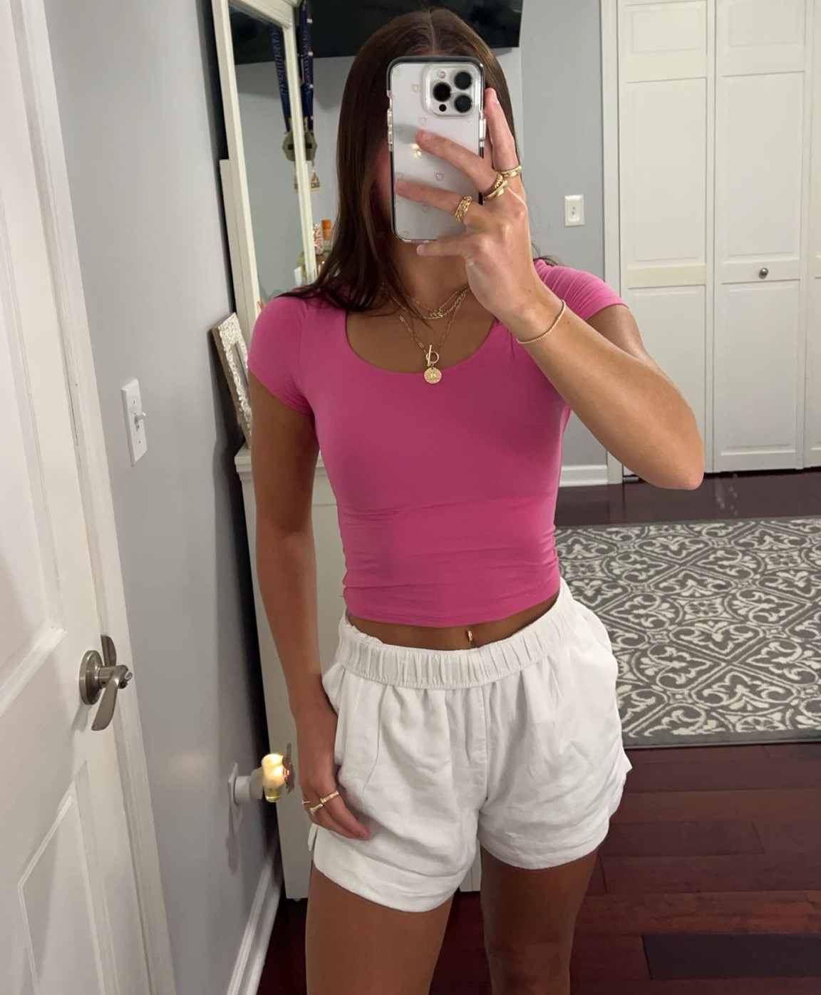 amazon/abercrombie summer ootd! 🫧🩷🫶🏼
I’m wearing a size XS in top and bottoms!

#LTKSaleAlert #LTKWorkwear #LTKStyleTip