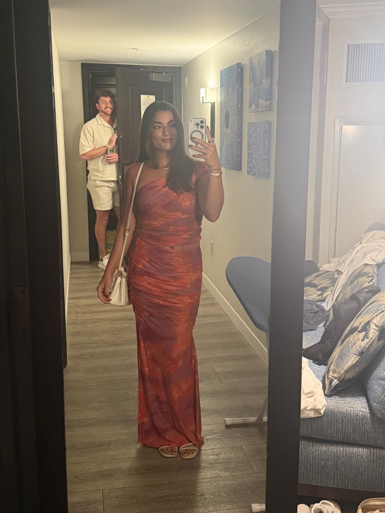 Night out in Miami outfit; two piece set runs true to size! Super comfortable. This color is unavailable to purchase except on fashion pass

#LTKStyleTip #LTKSeasonal #LTKTravel