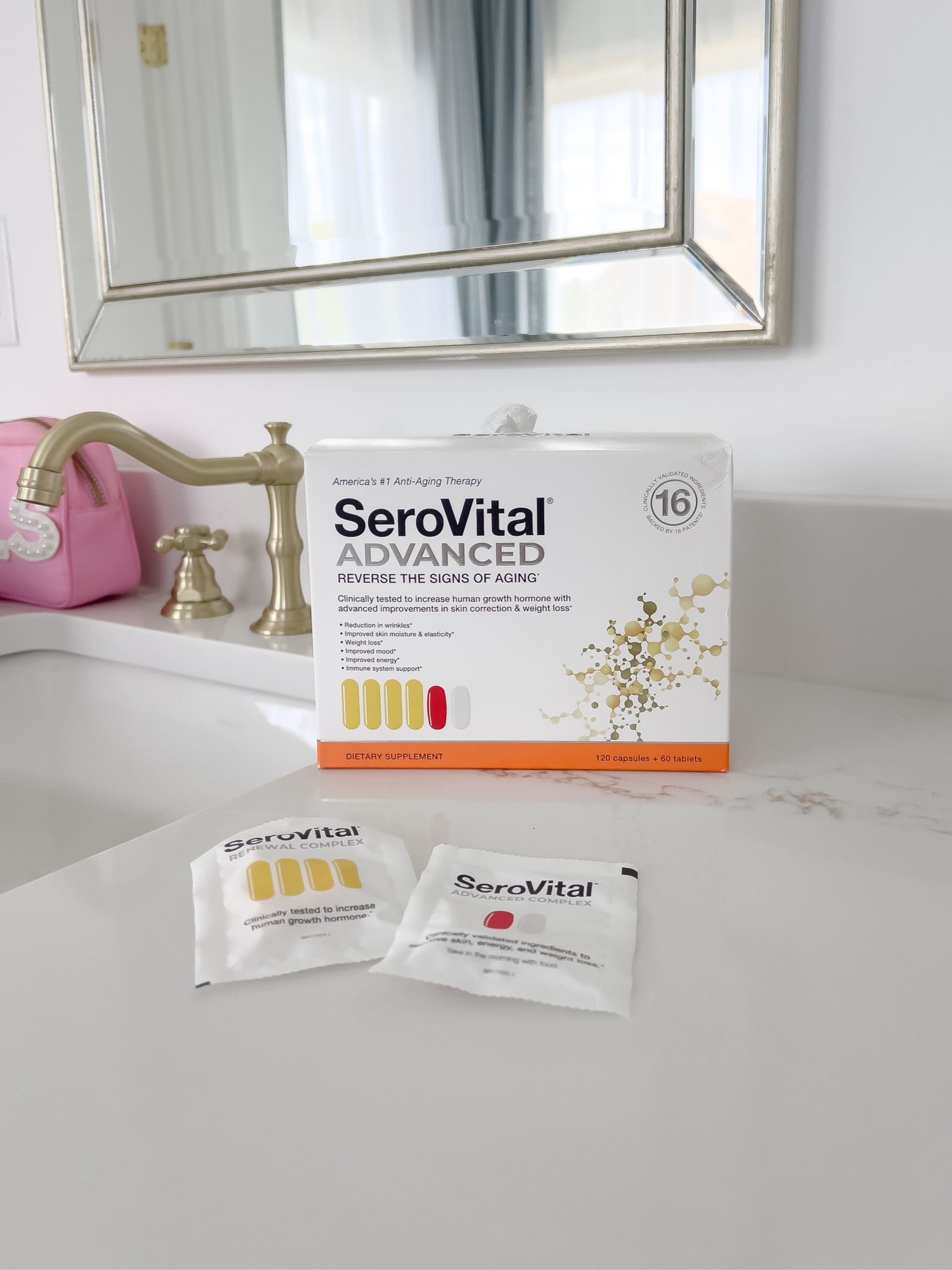 I started this 90 day experiment of taking serovital supplements. I purchased myself because I’m desperate to look and feel better lol money back guarantee! 

#LTKBeauty #LTKFindsUnder100 #LTKFindsUnder50
