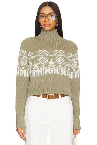 The Knotty Ones Pasaka Turtleneck in Sage from Revolve.com | Revolve Clothing (Global)