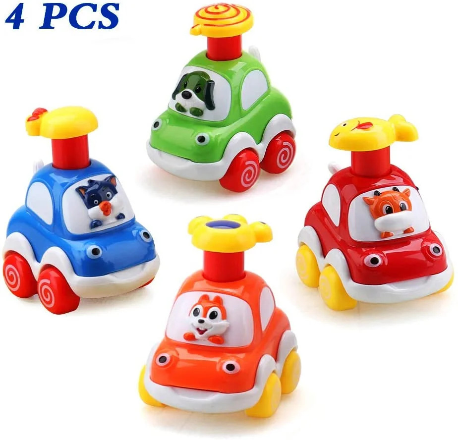 Baby Toy Cars for 1 Year Old Toddler Cartoon Wind up Cars for 2 Year Old Boys Birthday Gift Toys ... | Walmart (US)