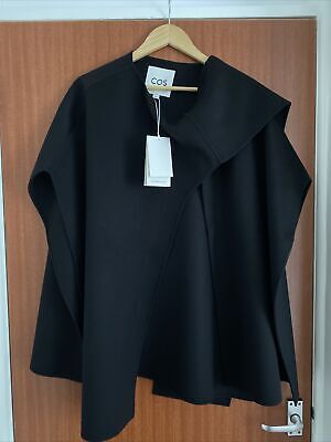 NEW Cos Black Wool Cape - sold out  | eBay | eBay UK