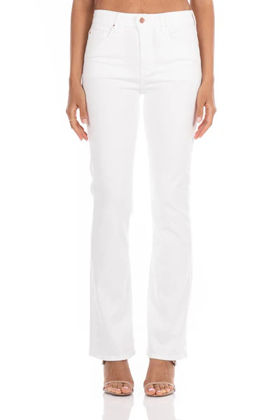 LILY MAGNOLIA WHITE | Fidelity Denim